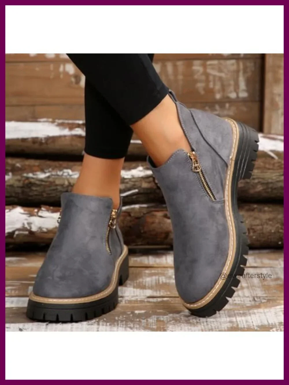 N/A chunky heel